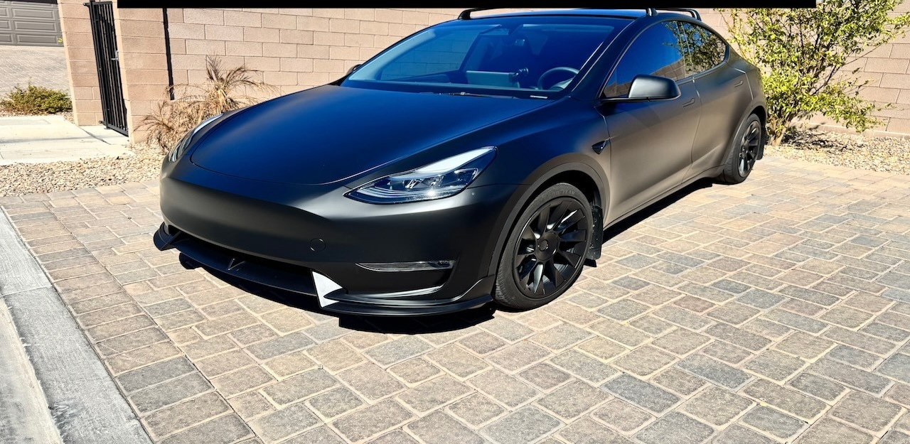 Tesla Model Y in Pure PPF Frozen Black